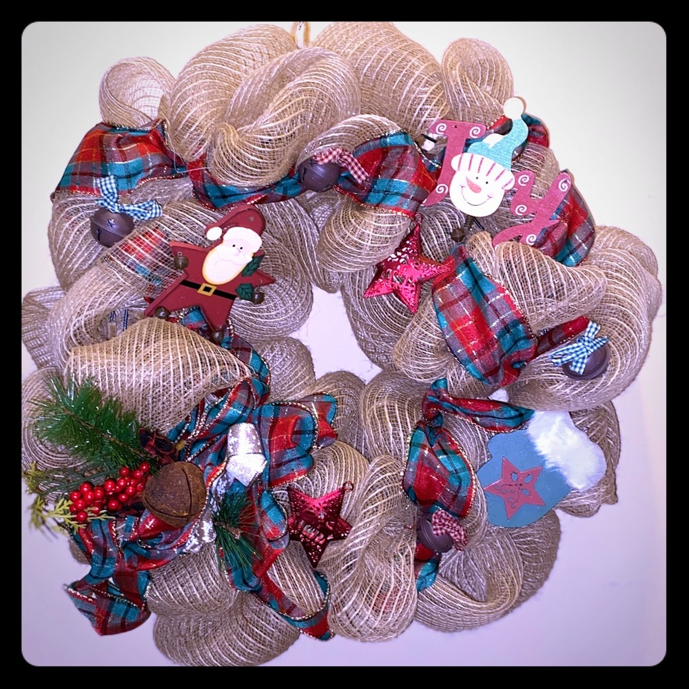 Country Christmas Wreath